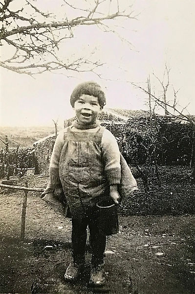 Paul Chevalier enfant à la Bréhardière