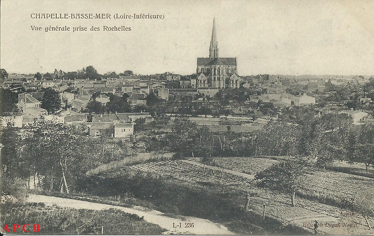 Chapelle Basse-Mer vue générale prise des Rochelles