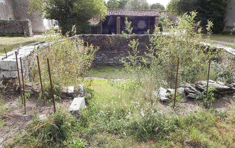Le lavoir, en 2011
