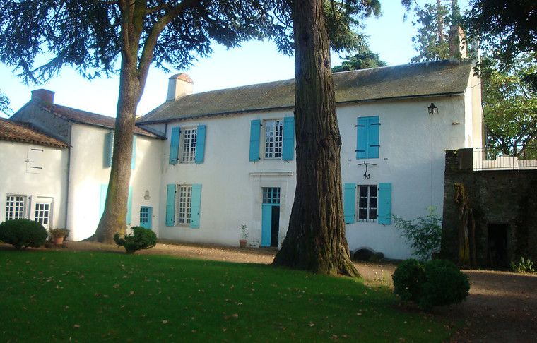 Le domaine de la Barre, cour intérieure, aujourd'hui