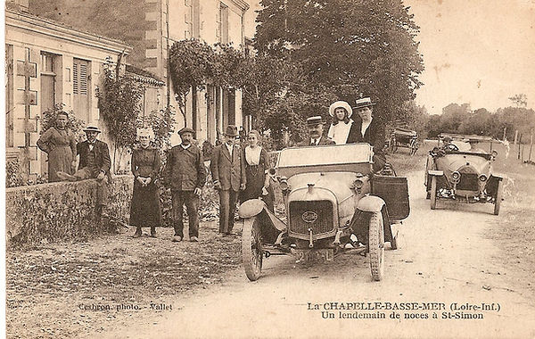 Le village de St Simon en la Chapelle Basse-Mer Un lendemain de noces à St Simon