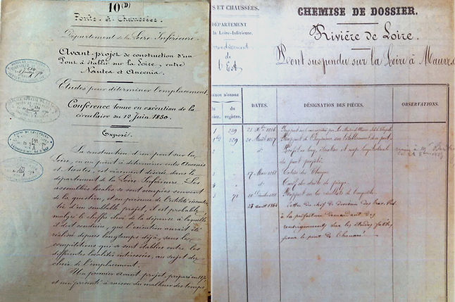 De nombreux dossiers d'études sont ouverts dès 1950...