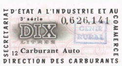 Bon d'essence