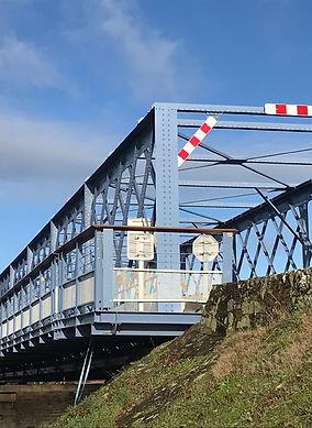 Les Ponts de Mauves : De fin 2019 à 2021, des gros travaux de sablage, peinture, plus l'adjonction de 2 passerelles pour piétons et vélos