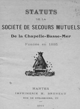 Livret des statuts de la société de secours mutuel