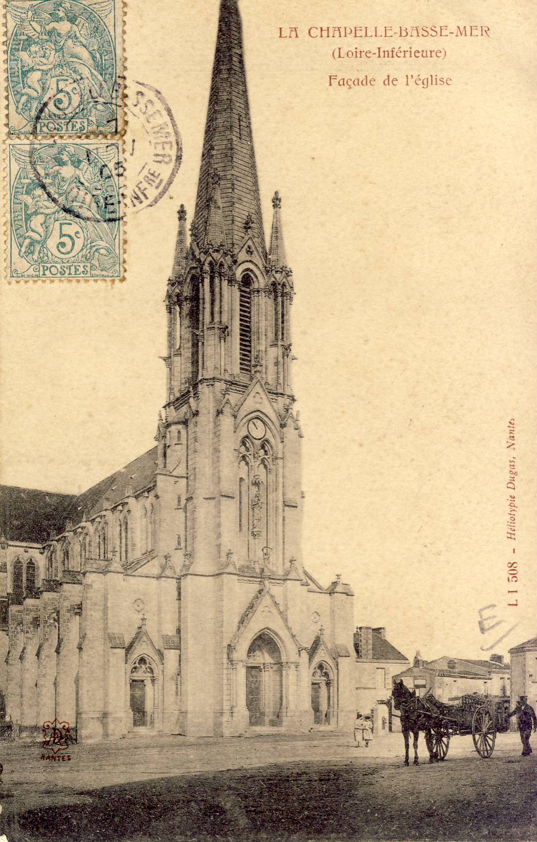 L'église de la Chapelle Basse-Mer