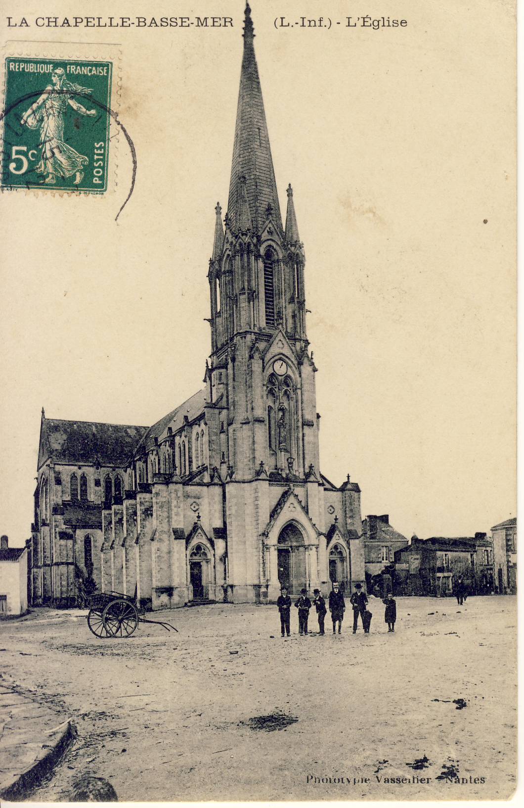 L'église de la Chapelle Basse-Mer