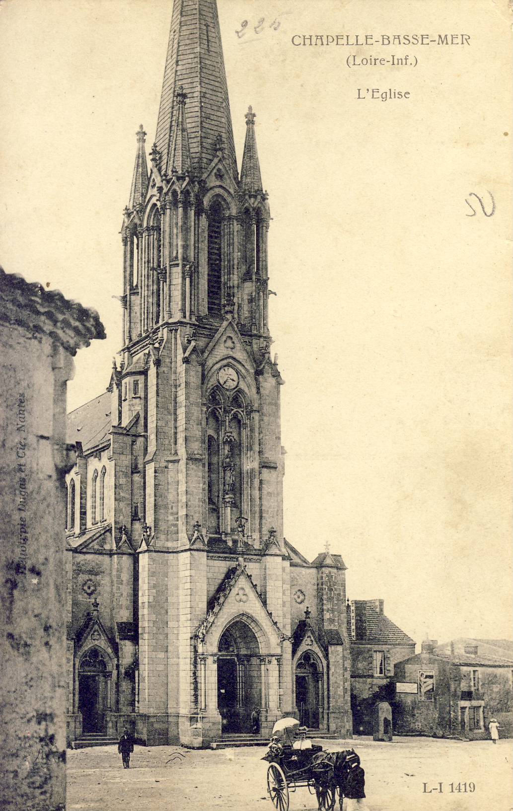 L'église de la Chapelle Basse-Mer