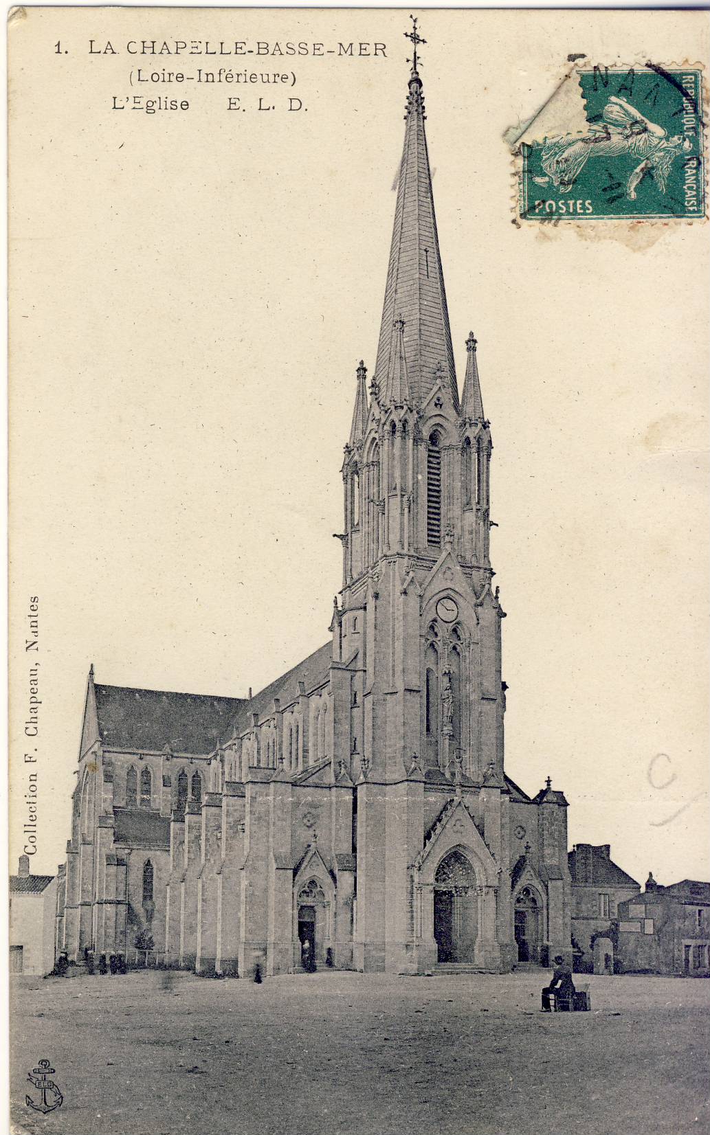 L'église de la Chapelle Basse-Mer