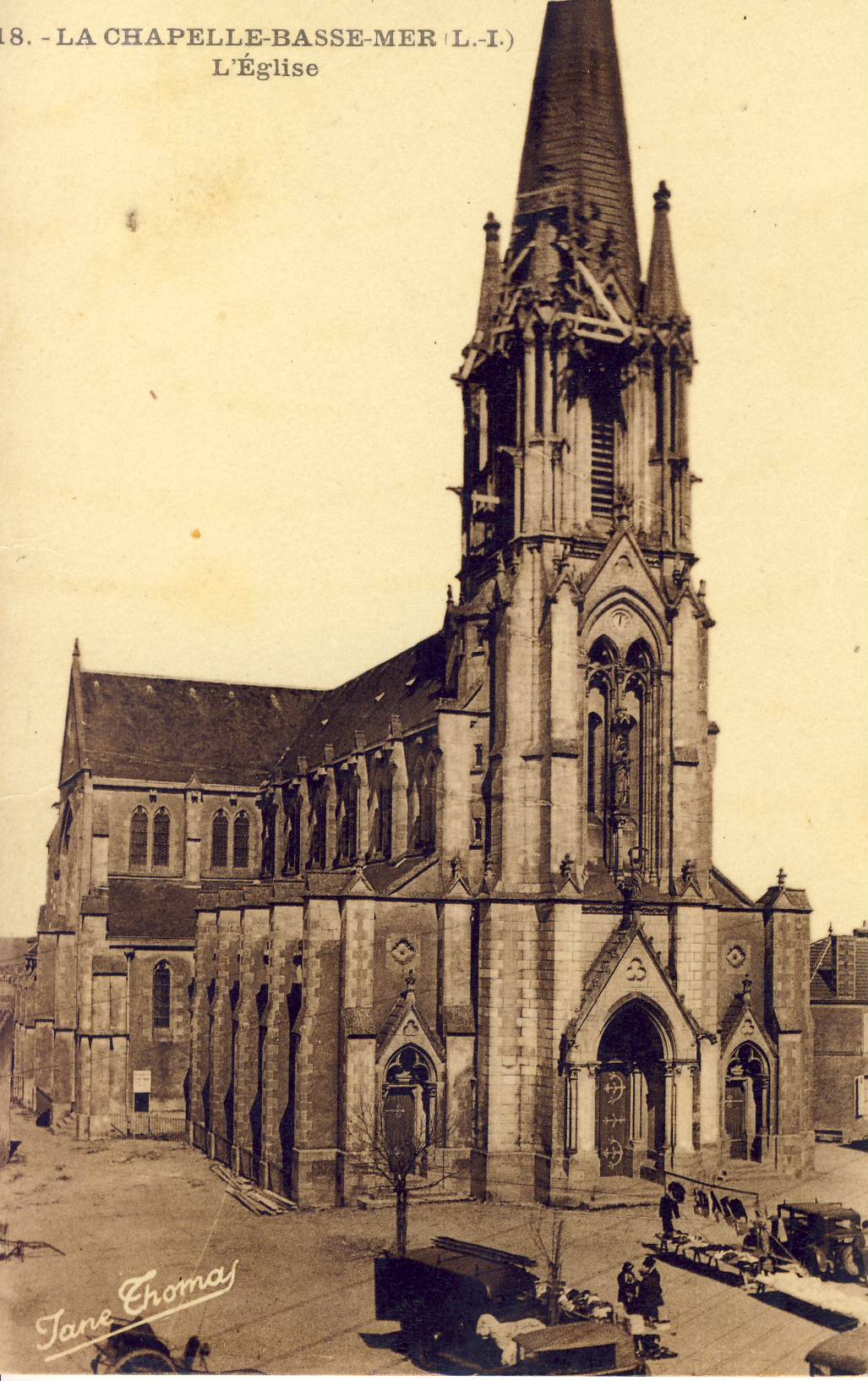 L'église de la Chapelle Basse-Mer