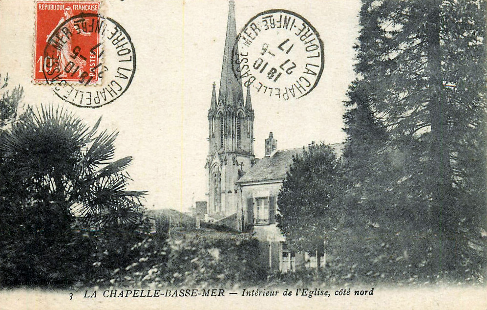 L'église de la Chapelle Basse-Mer