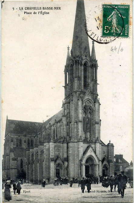 L'église de la Chapelle Basse-Mer