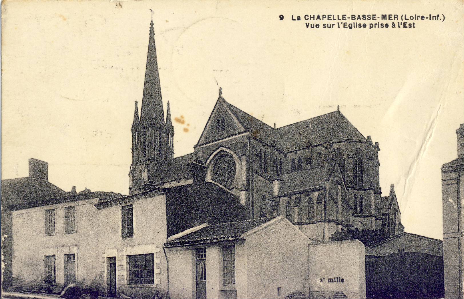 L'église de la Chapelle Basse-Mer