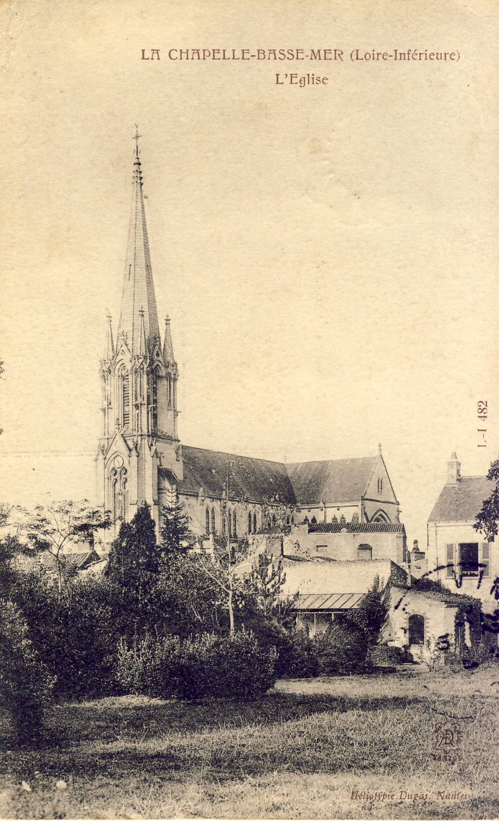 L'église de la Chapelle Basse-Mer