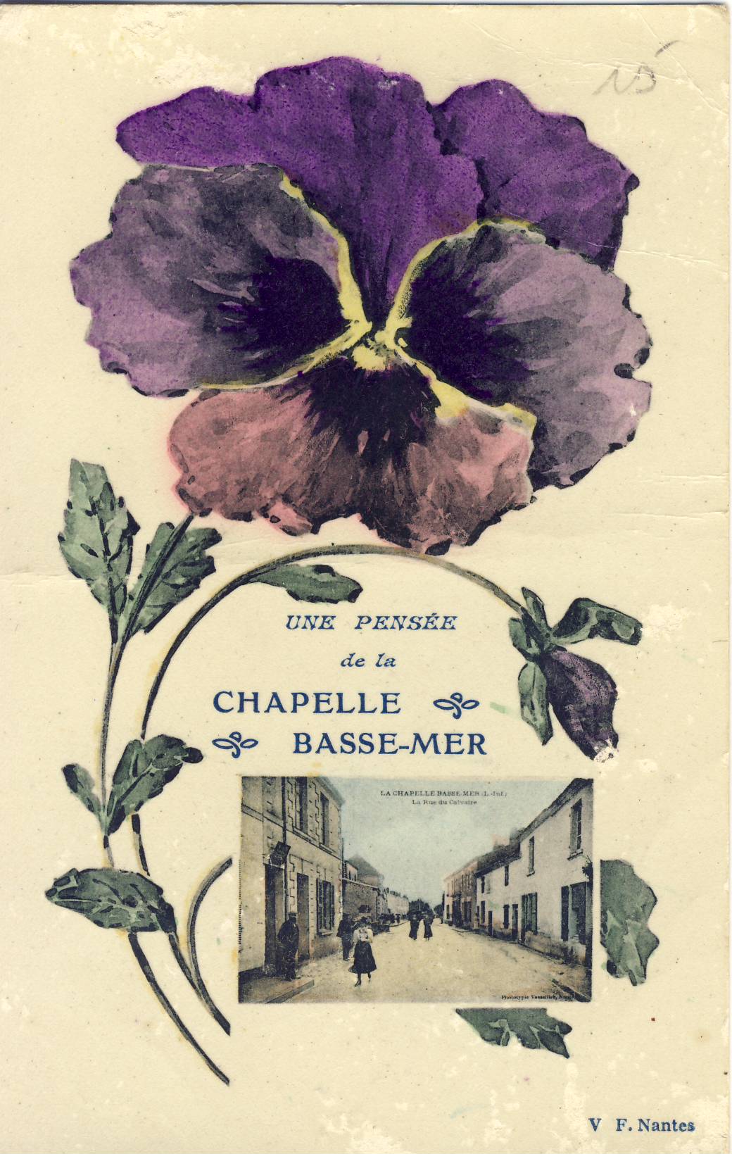 Carte fantaisie... de la Chapelle Basse-Mer