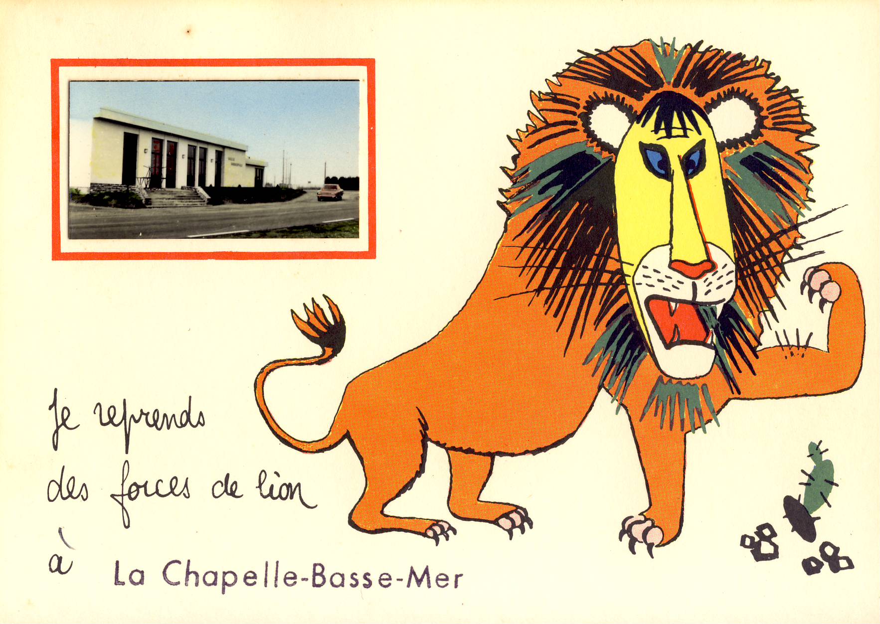 Carte fantaisie... de la Chapelle Basse-Mer