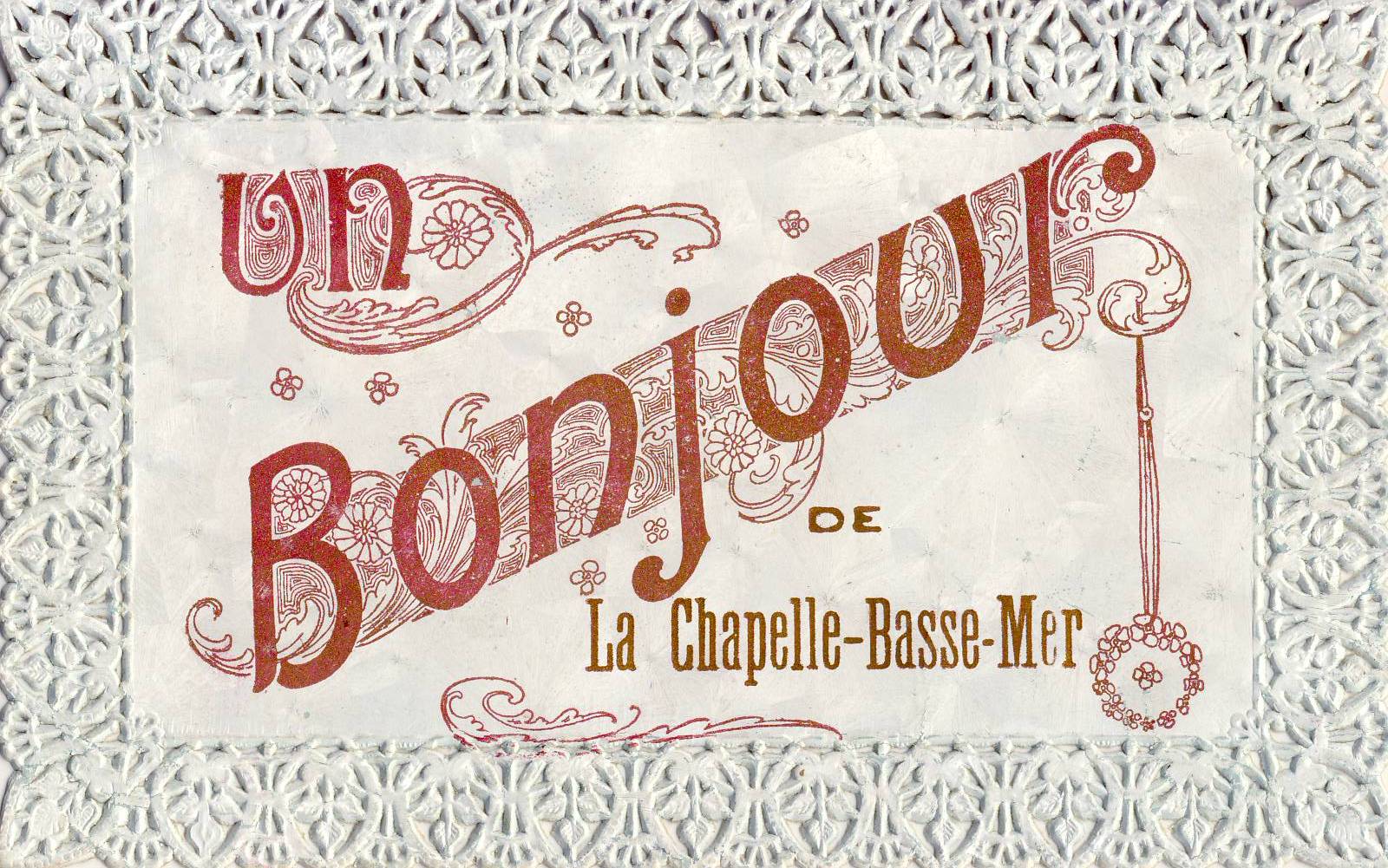 Carte fantaisie... de la Chapelle Basse-Mer