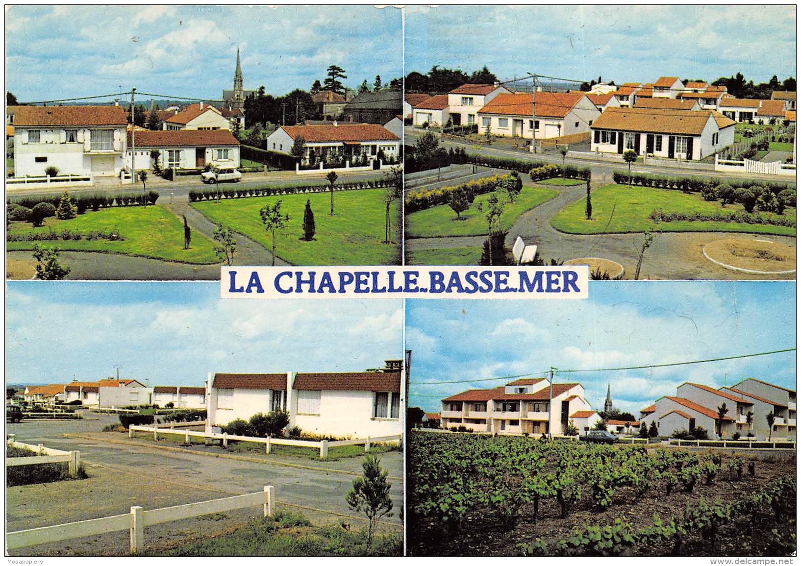 Les lotissements de la Chapelle Basse-Mer