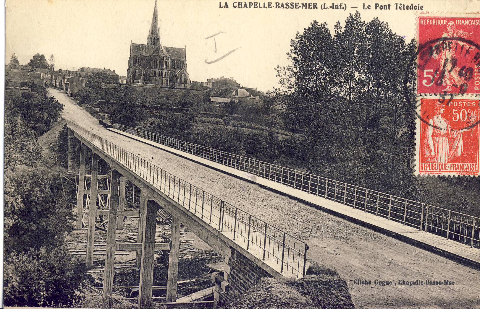 Le viaduc ou pont Têtedoie