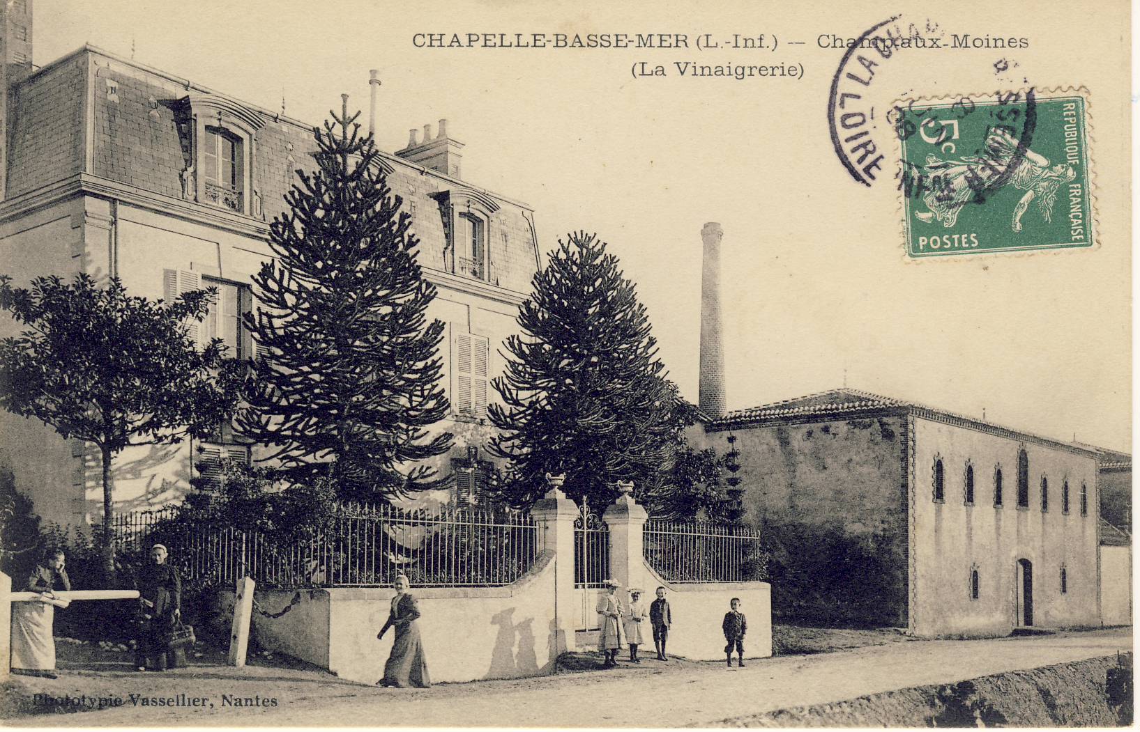 La Chapelle Basse-Mer La distillerie J. Jarry et fils